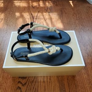 Michael Kors Flat Jelly Sandals- Size 6